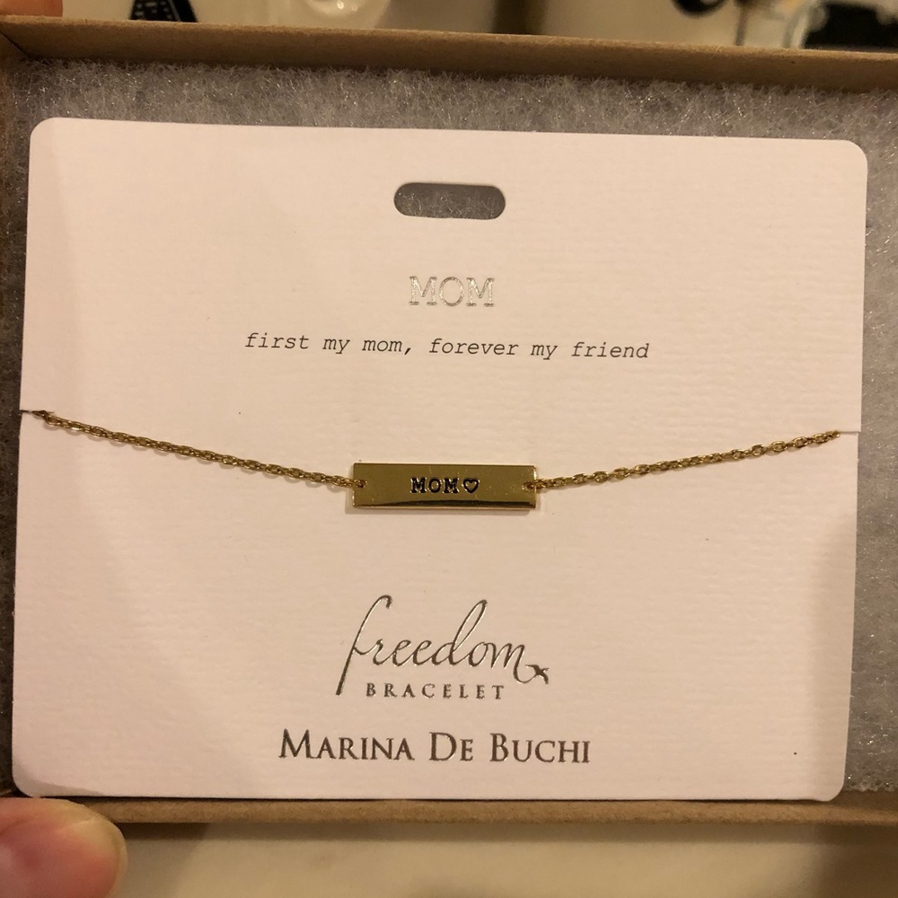 Marina De Buchi “mom” adjustable freedom bracelet